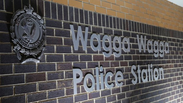 The man was arrested and charged at Wagga Wagga police station. 