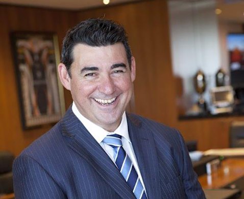 Daniel Paton, chief executive of the Holman Barnes Group, the majority owners of the Wests Tigers.