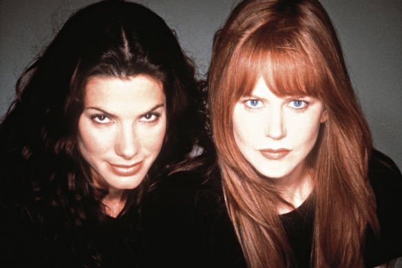 Nicole Kidman and Sandra Bullock in <i>Practical Magic</i> in 1998.