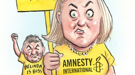 Belinda Neal and John Della Bosca