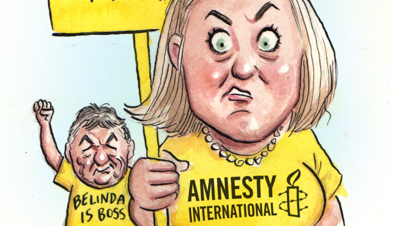Don’t they know who she is? Belinda Neal’s fifth bid for Amnesty board