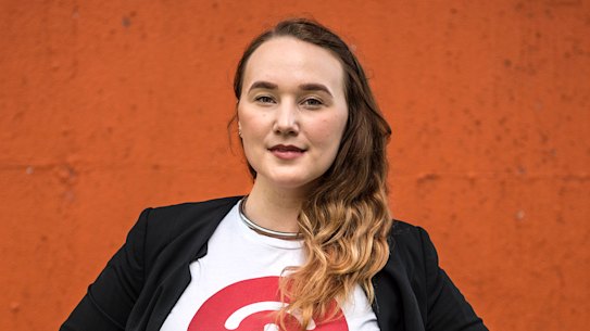 Sex worker Kim Cums, who is vice-president of Red Files, an online service to support people, prevent exploitation and warn others of creeps.
