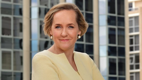 Four Corners host Sarah Ferguson. 