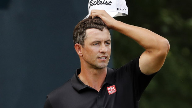 Adam Scott has left himself with a chance on the final day.