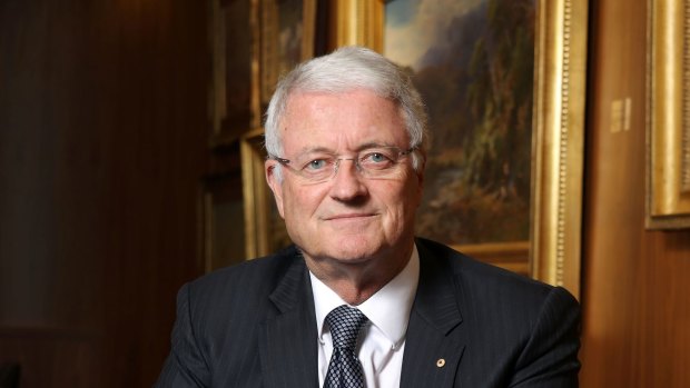 Former NAB chairman and current Wesfarmers chairman Michael Chaney