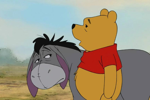 Eeyore, beacon of positivity.