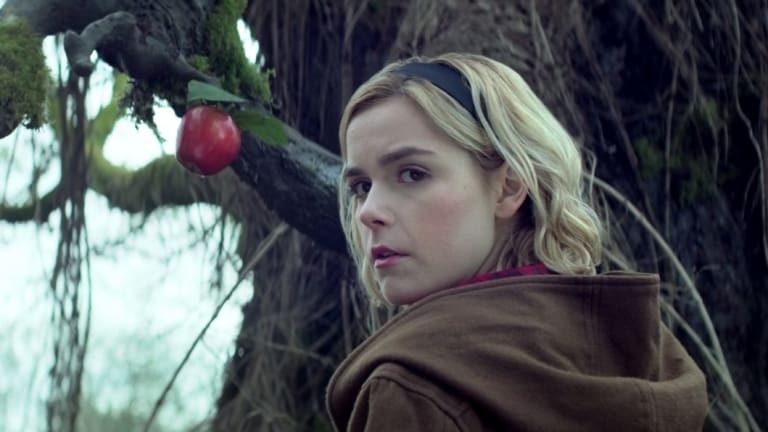 Kiernan Shipka stars as Sabrina. 