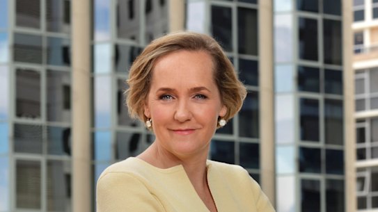 Four Corners host Sarah Ferguson. 