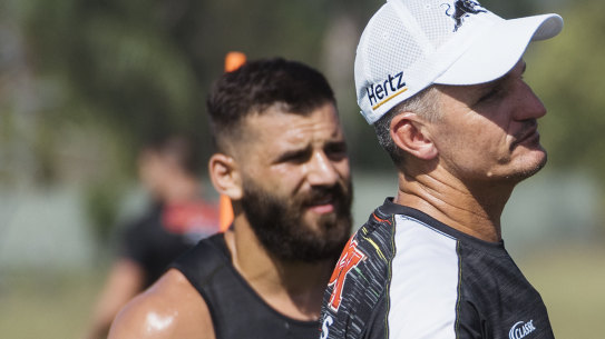 Eye on the ball: Ivan Cleary is adamant that scandals being dealt with by the Panthers won't hinder their start to the season.