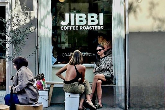Jibbi Coffee Roasters in Surry Hills.