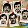The Croatian Six (clockwise from left: Ilija Kokotovic, Anton Zvirotic, Joseph Kokotovic, Vjekoslav Brajkovic, Maksimilian Bebic and Mile Nekic) were convicted over an alleged plot to bomb locations in Sydney.