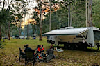 You can't get more relaxing than a camping holiday. 