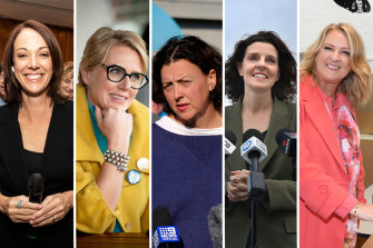 Sophie Scamps, Zoe Daniel, Monique Ryan, Allegra Spender and Kylea Tink all expelled liberal men from Parliament.