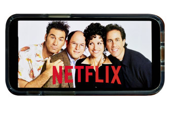 Netflix paid $US500 million for the rights to Seinfeld.
