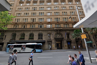 Radisson Blu Plaza Hotel in Sydney on O’Connell Street.