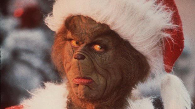 Jim Carrey stars as The Grinch  in Dr Seuss' How The Grinch Stole Christmas.