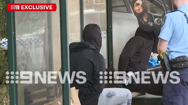 The men were allegedly spotted wearing balaclavas in the car before police were called.