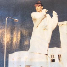 Knitwear designed by Stephen Crafti in the 1980s.