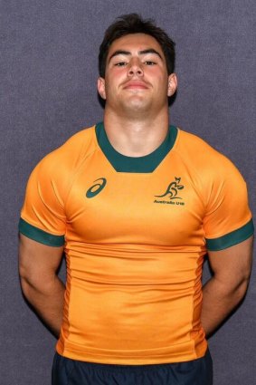 Zach Fittler is in the Australian under 18 rugby squad.