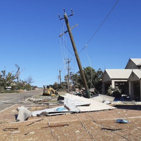 Western Power is working to restore power to 13,500 properties. 