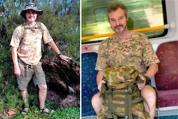 Macquarie Fields man Darren Banks vanished into bushland two weeks ago.