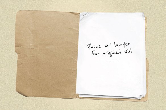 People often leave their original will in safekeeping with their solicitor. But how is an executor to know this unless you tell them? 