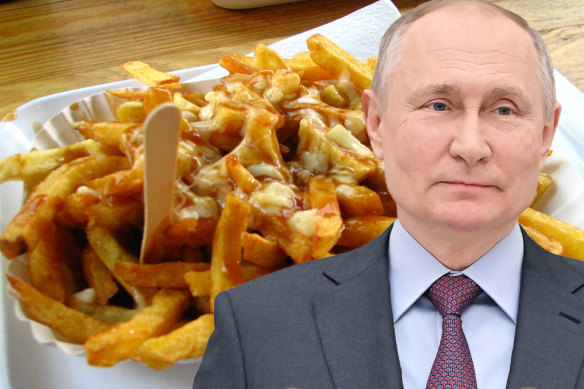 The similarity of “poutine” to the Russian President has forced Canadians to rethink their name for the chip, gravy and cheese curd dish.