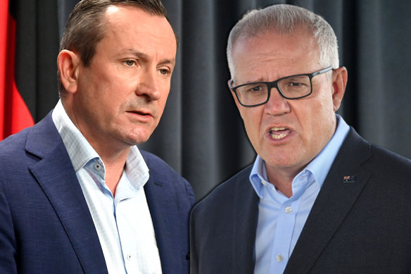 Mark McGowan has thanked Scott Morrison for his support over WA’s border closures. 