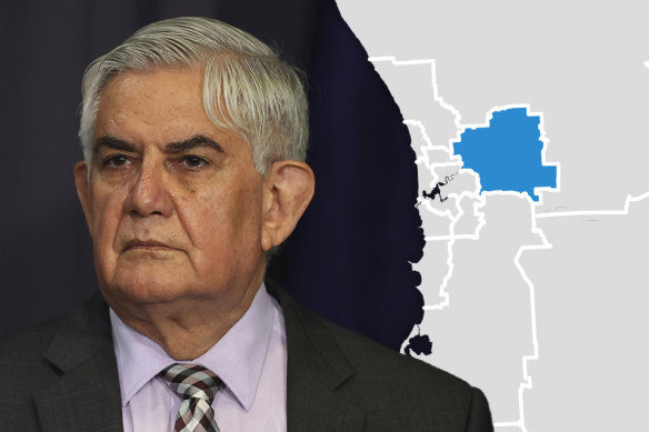 Liberal Ken Wyatt is campaigning to keep his WA seat of Hasluck.