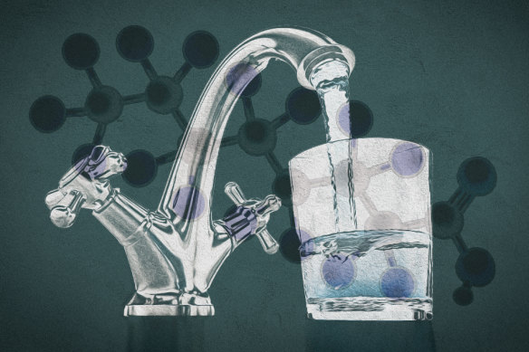 Forever chemicals have been found in tap water across Australia. 