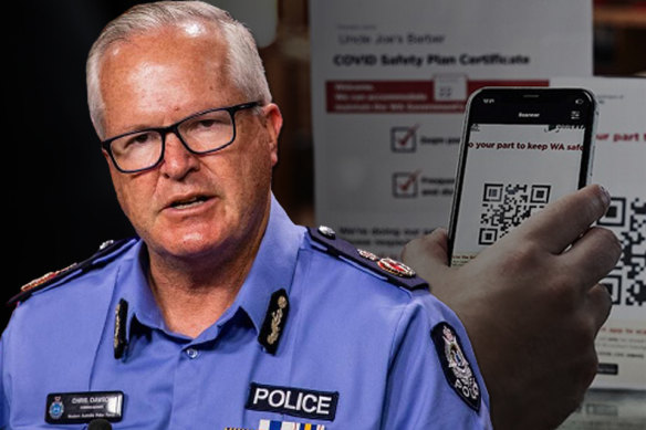 Police Commissioner Chris Dawson claims exceptional circumstances warranted the data breach