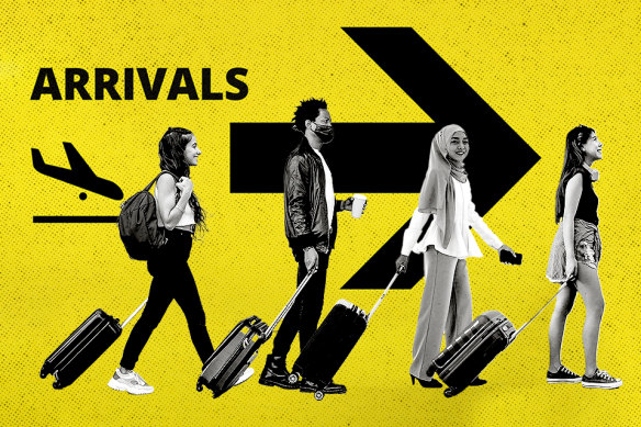 Visa applications from international students have halved since July.