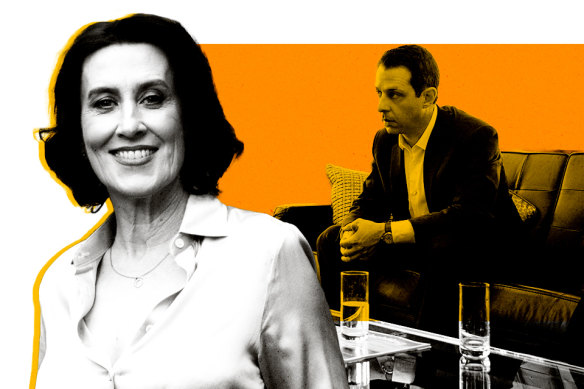 Kendall Roy (Jeremy Strong) is a “figure of great pathos and bathos”, says Virginia Trioli.