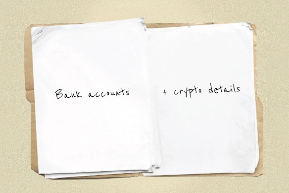 A list of accounts can help short-circuit a long discovery process.