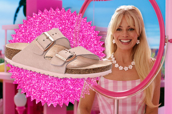 Birkenstock sales rose after a pair of the brand’s sandals were worn by Margot Robbie’s Barbie in the Hollywood hit. 