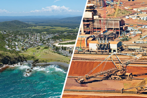 Coastal holiday areas and resource towns are sparking rent rises.