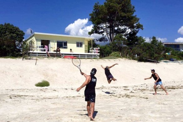 J.P. Pomare: You know you’ll be here again every year, right at this spot in the heat of the morning sun.