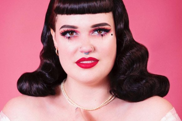 Photographer and performer Katie Tangey.