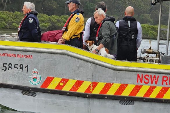 Susan Duncan’s final escort, with husband Bob, by the Rural Fire Service.