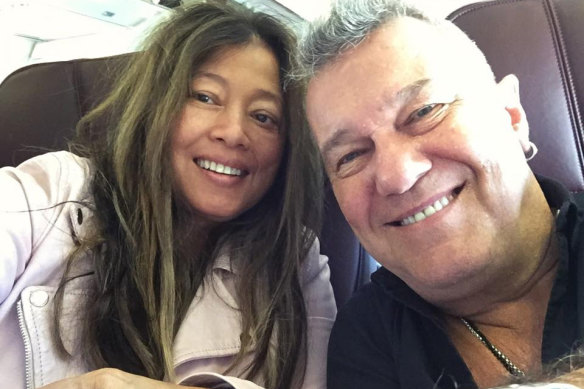 Jimmy Barnes and his wife. “Jane’s the strongest person I know.”