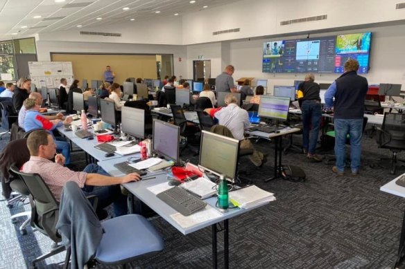 The war room in rural NSW where the war against the varroa mite is being fought. 