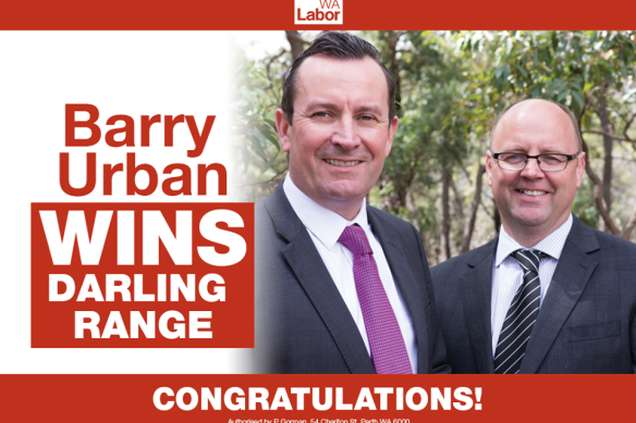 Barry Urban unseated longtime MP Tony Simpson in 2017. 