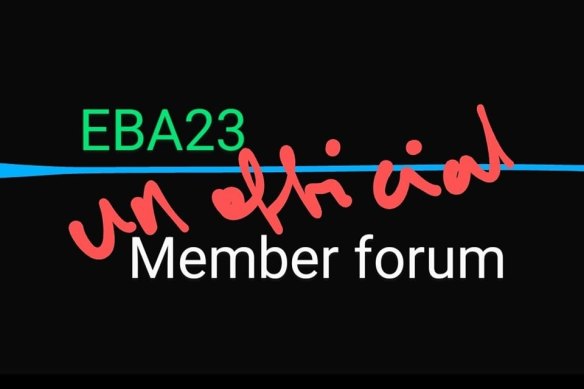The Facebook group created in 2024 to discuss the police union and pay deal.