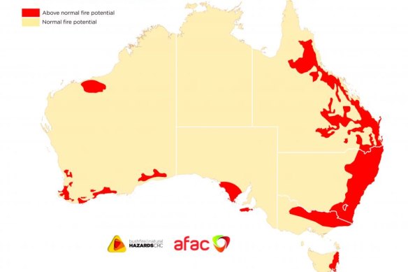 The December Australian Seasonal Bushfire Outlook.