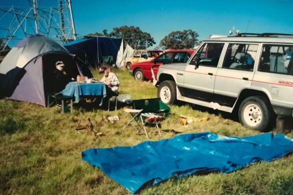 The Honsa set-up in 1997.