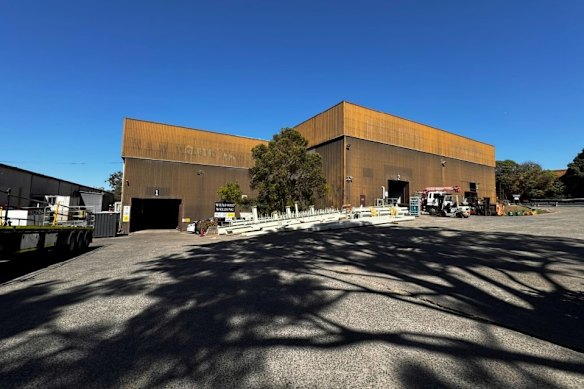 Photo of the development site located on the banks of the Parramatta River.