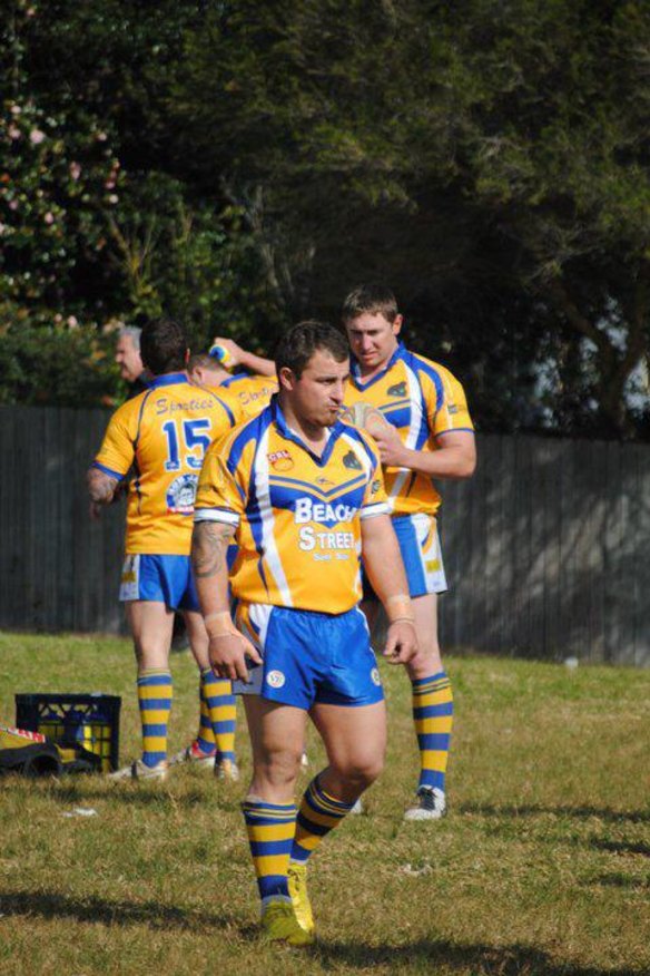 Volkanovski playing for the Warilla Gorillas, weighing in at 95 kilograms. He’s now more than 30 kilograms lighter.