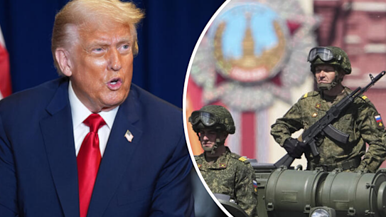 US President Donald Trump has described Russia as a "paper tiger" over its war against Ukraine.