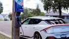 Pole-mounted EV charger on Ausgrid electricity infrastructure