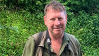 Professor Phil Hansbro n his typical birding gear: dull green clothing. 